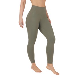 90 Degree By Reflex High Waist Power Flex Tummy Control Leggings - Mulled Basil - 1X