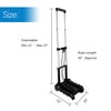 RMS Folding Luggage Cart - Lightweight Aluminum Collapsible and Portable