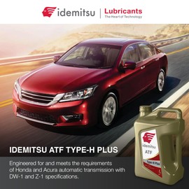 Idemitsu ATF Type H-Plus Automatic Transmission Fluid for Honda, Acura – 5 Quart, Case of 4| Engineered for High Performance and Superior Anti-Wear Protection