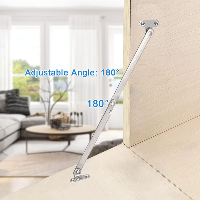 JINHENB 4 Pcs Buffer Hinge Stainless Steel Cabinet Door Lift