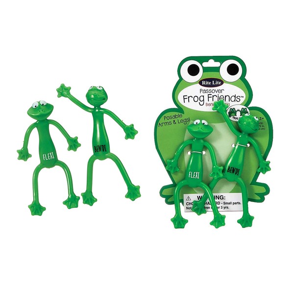 Rite Lite Bendable Frog Friends ™ Fun and Educational Toys For Kids- Great For Party Favors, Birthday Gifts, and Classrooms