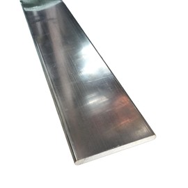 Bopaodao Tinned Copper Flat Bus Bar Stock 3mm x 20mm x 300mm / 11.81 inch Long, 1Pcs Tin Plated 3mm Thick C110 Pure Cu Copper Battery Metal Solid Round Edge Busbar