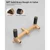 PHASAT 2 Handle Shower Faucet,Bathtub Faucet Set,Tub and Shower Trim