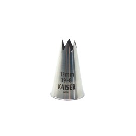 Original Kaiser Beccuccio a stella, 13 mm, beccuccio a spruzzo, in acciaio inox, senza pieghe e bordi