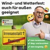 DankeDir! Irrenanstalt - Plastic Sign 30 x 20 cm -