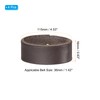 PATIKIL Leather Loop Keeper, Pack of 4 Leather Loops Belt