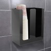 TOPINCN Disposable Paper Cup Dispenser, Coffee Cup Dispenser Storage Organizer