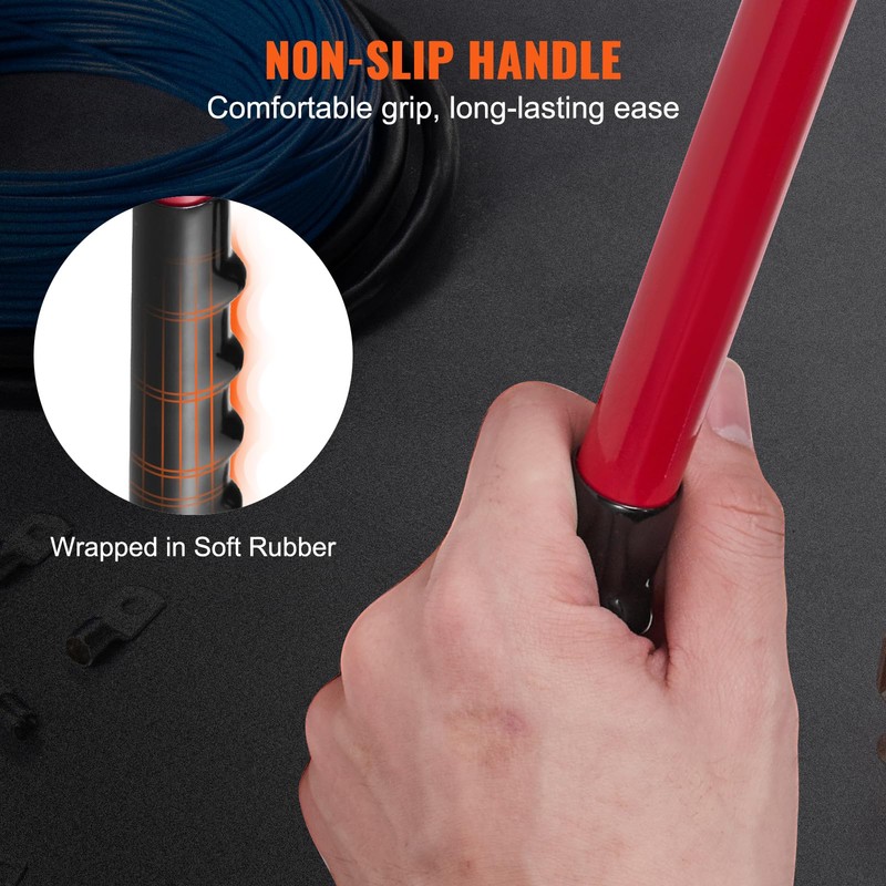 VEVOR Battery Cable Lug Crimping Tool, 10-1/0AWG with Cable Cutter