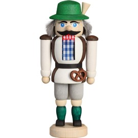 Seiffener Volkskunst Nutcracker fixed bayer approx. 12 cm