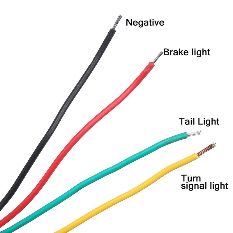 CICMOD L-ED Rear Light Brake Indicator Light Waterproof Universal for