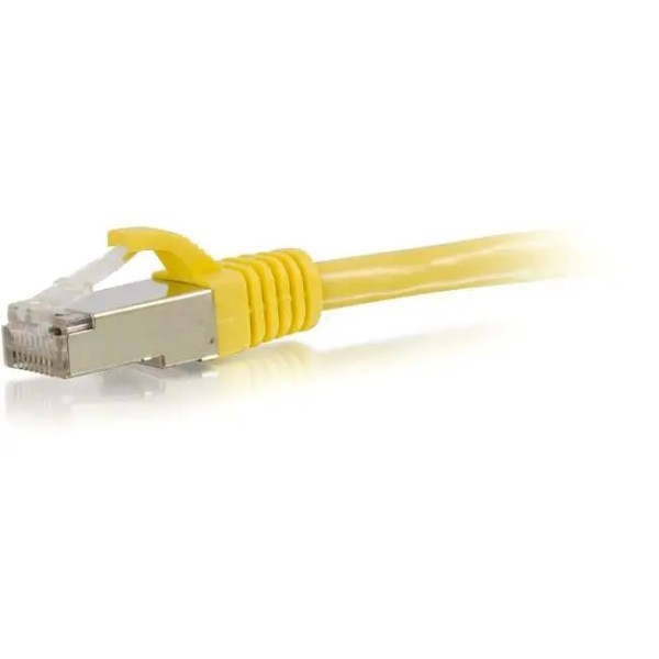 UD_C2G-35ft Cat6 Snagless Shielded (STP) Network Patch Cable - Yellow