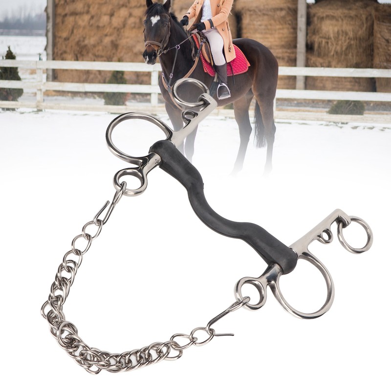 Horse Mouth Bit Stainless Steel Safe Rustproof Hand Polishing Horse