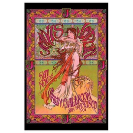 NMR Bob Masse Poster - Janis Joplin/Live in San Francisco 1967 (24"x36")