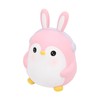 Piggy Bank Cartoon Cute Penguin Shape Pink Large Capacity Coin