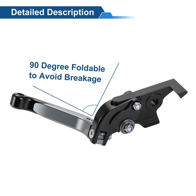 A ABSOPRO Short Long Brake Clutch Levers for Yamaha MT-07
