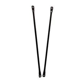 Timyrimy 85cm/33.5inch Garden Swing Replacement Bars, Bronze Metal Round Rods for Hanging Swing Seat to Frame(2PCS/CTN)