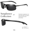 COLSUNOR Polarized Sunglasses, Can Be Used at Night, Lightweight, No