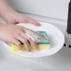 50 Pack Individually Wrapped Sponges, Kitchen Dishwashing Sponge Bulk, Non