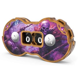 Green Stuff World Life Counters for Popular Tabletop Games (Black/Purple)