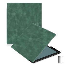 QIOFEARTH Case for BOOX Note Air4 C/3, 10.3" Paper Tablet Slim Lightweight Hard Back Shell Protective Cover with Built-in Pen Holder, Comes with BOOX Pen Tips