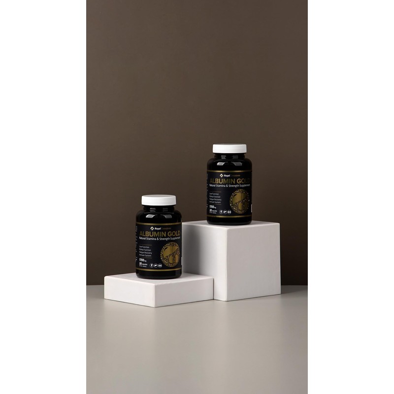 ROYAL CANADIAN Albumin Gold 1700mg | Liver Function | Kidney