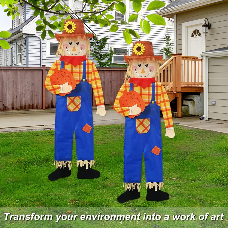 THQZLH Scarecrow Windsock - Unleash The Power of The Wind