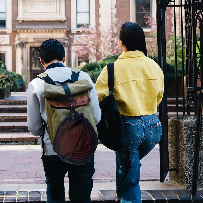 THJOPOKEEL Bolsa de Malla para Baloncesto, Transporte con Cordón Resistente,