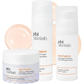 Revitaskin Serum 30ml – Sérum Facial Renovador e Iluminador para Piel Apagada o Fatigada – Suero Gel Oil-Free con Ácido Glicólico 4%, Vitamina C (Acerola 1%), Niacinamida 1% y Silicio Orgánico 2%