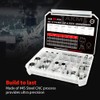 AKM 80 Pcs JIC 37° Flare Cap and Plug Kit