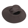 Sun Hat Nylon Dark Gray UV Protection Breathable Adjustable Wide