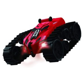 27MHz R/C Action Buggy Caterpillar Crazy Red Electric Radio Control Tank Stunt Car CACR-R-R-3480