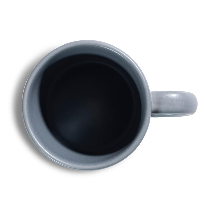 SALZKAMMERGUT KERAMIK Wersin Coffee Bowl with Handle 0.25 L (Dark