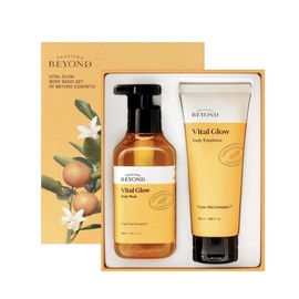 Beyond Vital Glow Body Basic Set (Wash 300ml+Emulsion 150ml) / 비욘드 바이탈 글로우 바디 베이직 세트 (워시 300ml+에멀전 150ml)