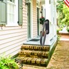 SELEWARE Heavy Duty Wall Mount Handrails for Outdoor Steps, Non-Slip