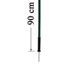 Slalom Pole with Spring Tip 90 cm Assorted Colours, green