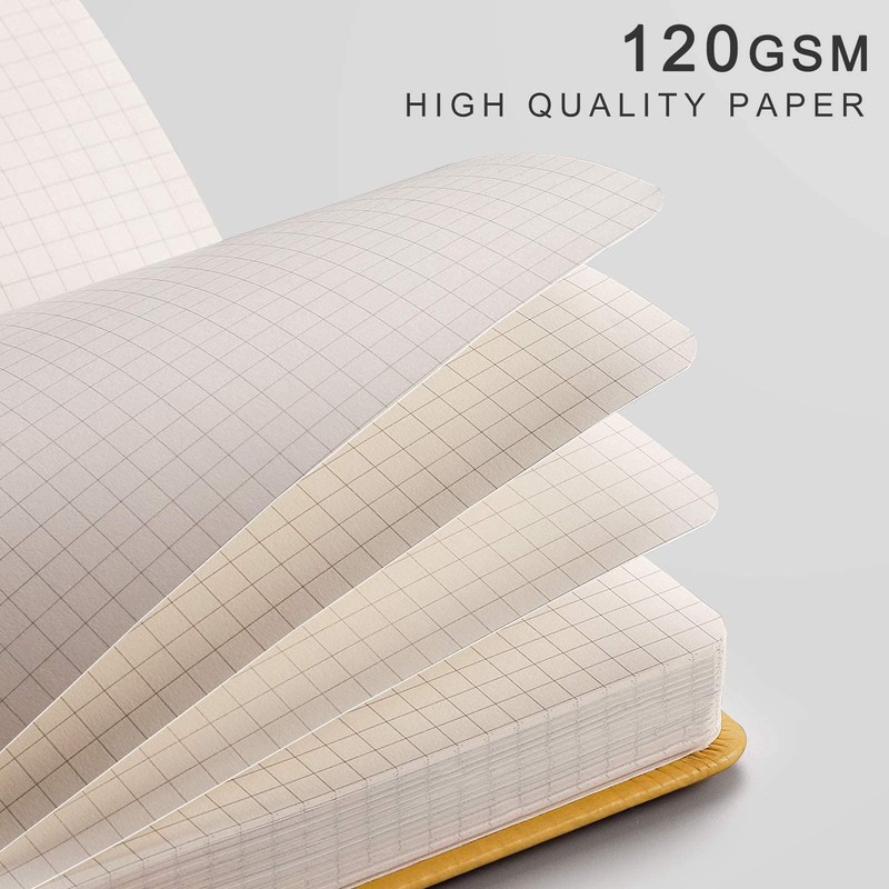 EMSHOI Graph Paper Notebook - 256 Pages A5 Graph Notebook/Journal,