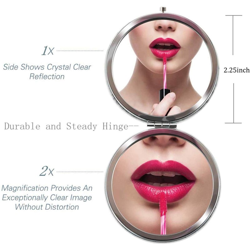 COFOZA 2013 10th Birthday Gifts for Girl Stainless Steel Compact