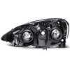 OCPTY Headlight Assembly Pair Replacement For 2002-2004 for Acura RSX
