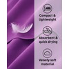 Fit-Flip Swimming towel – quick dry microfibre beach towel -
