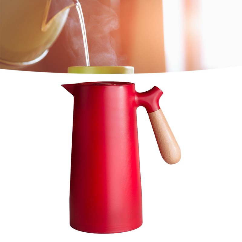 Insulated Vacuum Kettle Pot for Tea Water and Coffee Glass