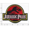Patchwork Paradise Jurassic Park Dinosaur Movie Embroidered Iron-On Patch