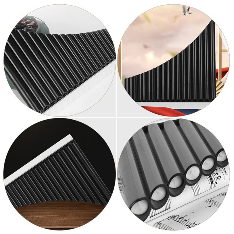 KOCAN 18 Pipe Panpipes C-Tone Pan Flute Pan Flute with