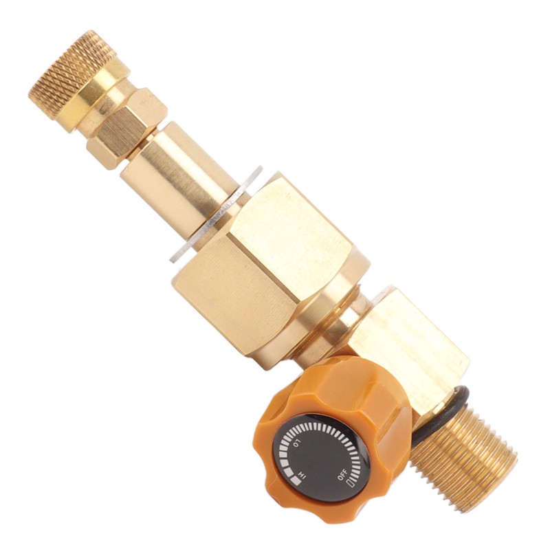 CO2 Tank Refill Valve 5/8‑18unf Brass CO2 Cylinder High Pressure