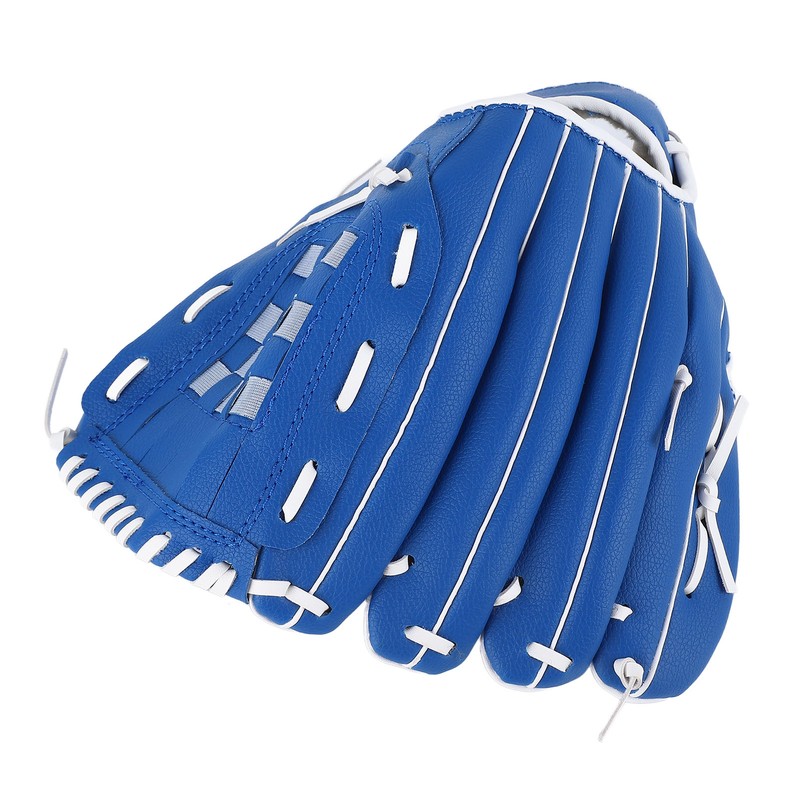Softball Glove 12.5 Inches Blue Sport Baseball Glove Outfield Mitt