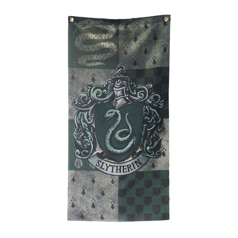 Wall Hanging Banners Ultra Premium Gryffindor Slytherin Hufflepuff Ravenclaw Indoor