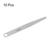 HARFINGTON 10pcs Feeler Gauge 0.15mm Thickness Gauge 65MN Steel Metric