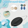 PATIKIL Rubber Coin Purse, 3 Pcs Squeeze Coin Holders with