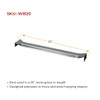 Mytee Products 10 Pack 20" Wardrobe Hanger Bar for Wardrobe