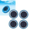 4Pcs Solar Floating Lights Waterproof LED Swimming Pool Lamp Solar