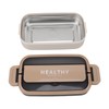 Bento Lunch Box 316 Stainless Steel 700ml Capacity Leakproof Microwave
